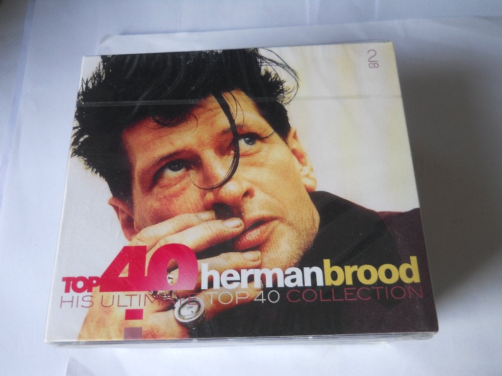 2 CD S - HERMAN BROOD - TOP 40, Pop, Ophalen of Verzenden, Verzamelalbum, Nieuw in verpakking