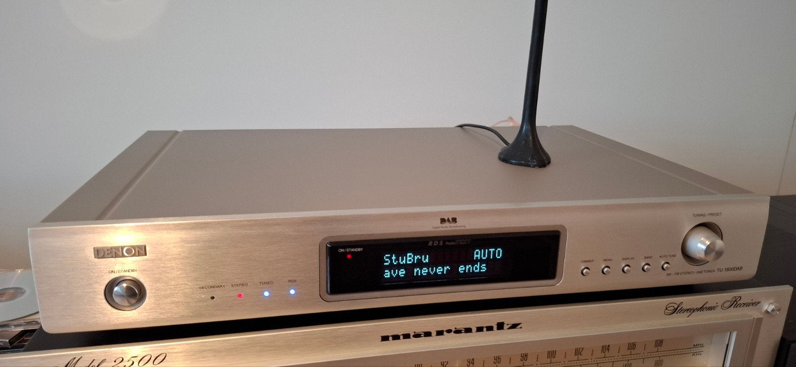 Denon TU-1800DAB FM and DAB tuner, Enlèvement ou Envoi, Utilisé