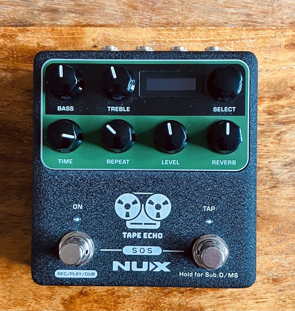 NUX Tape Echo Delay & Reverb effectpedaal, Muziek en Instrumenten, Effecten, Ophalen of Verzenden, Nieuw, Delay of Echo