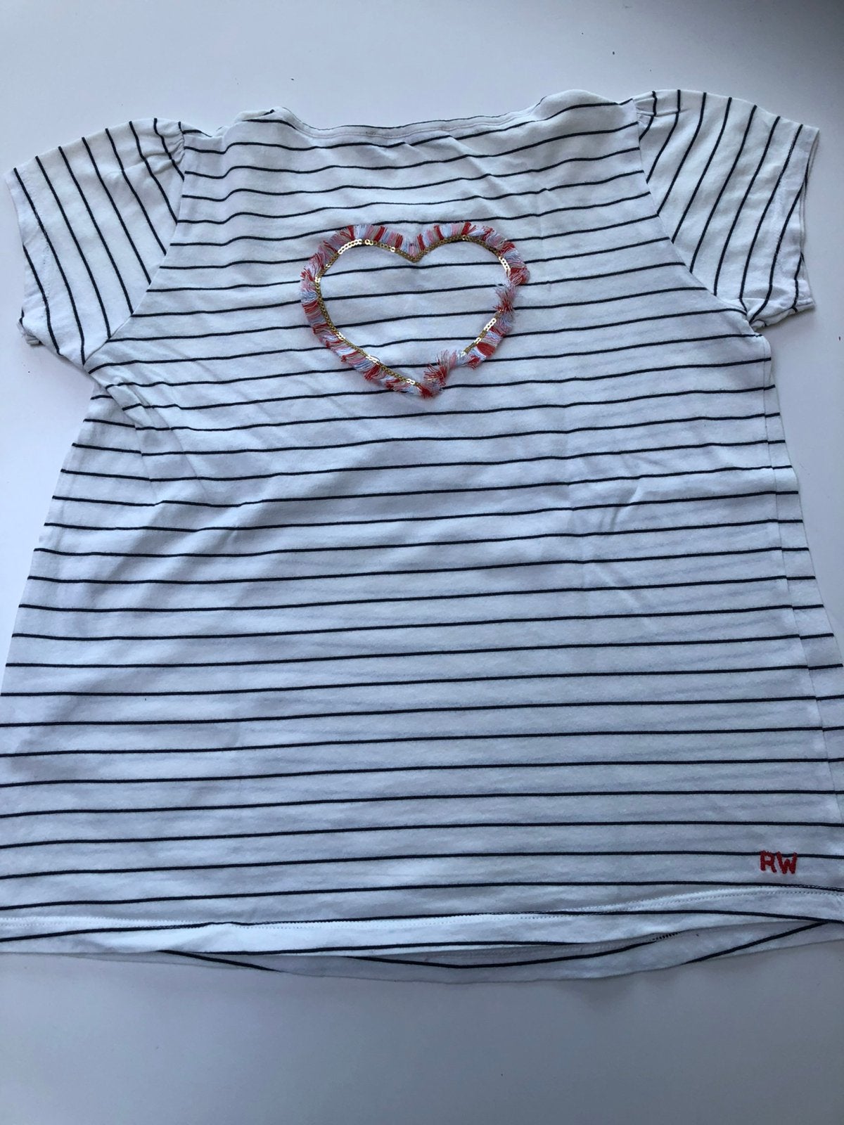 Gestreept T-shirt River Woods - 12 jaar, Ophalen, Zo goed als nieuw, Meisje, Shirt of Longsleeve