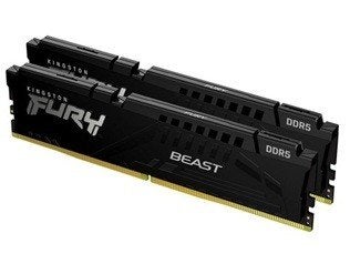 Kingston Fury Beast DDR5 - 2x32 GB - 5200 MT/s, Enlèvement ou Envoi, Utilisé, Desktop, DDR5