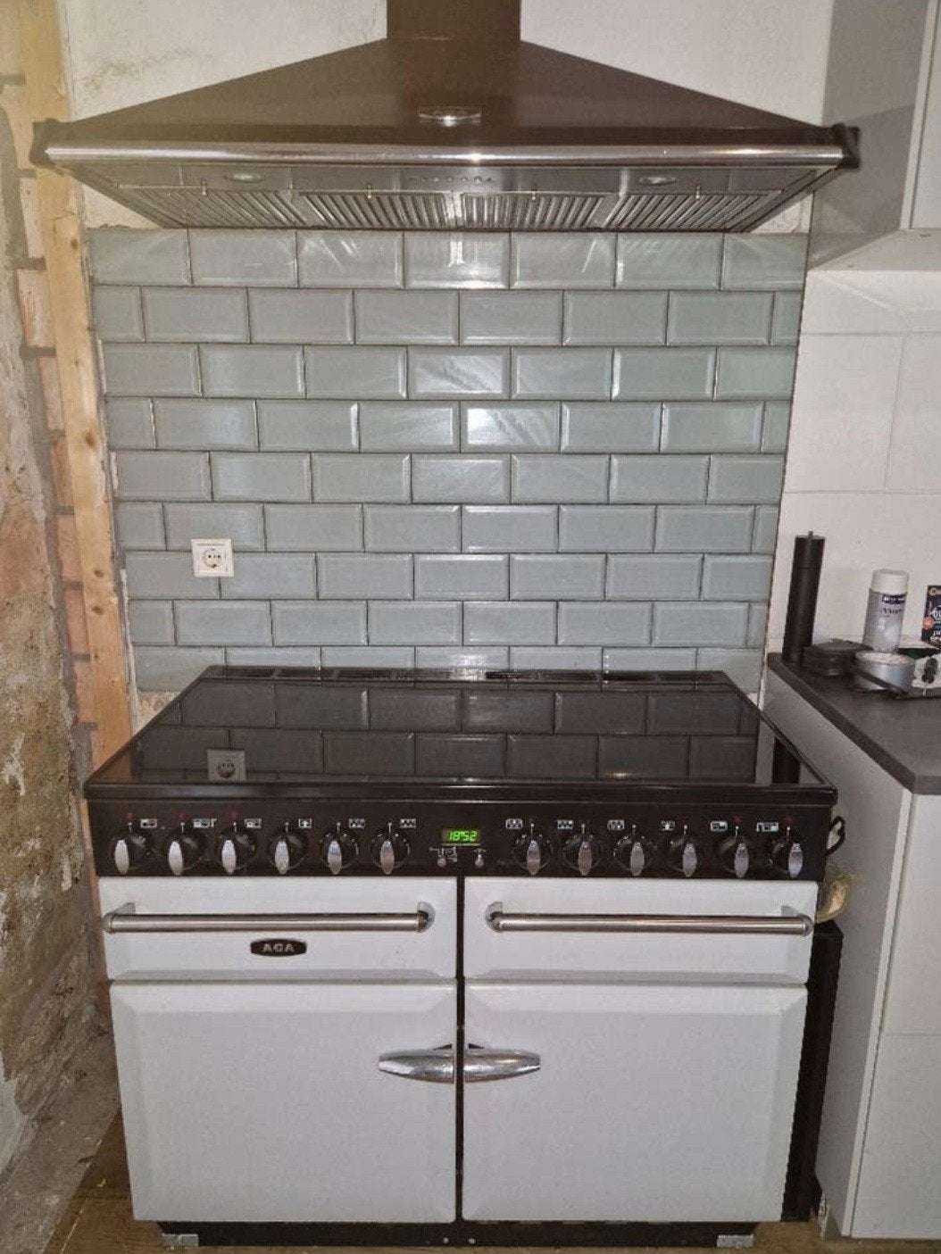 Aga Masterchef XL 110 inductie, Elektronische apparatuur, Fornuizen, Ophalen of Verzenden, Grill, Elektrisch