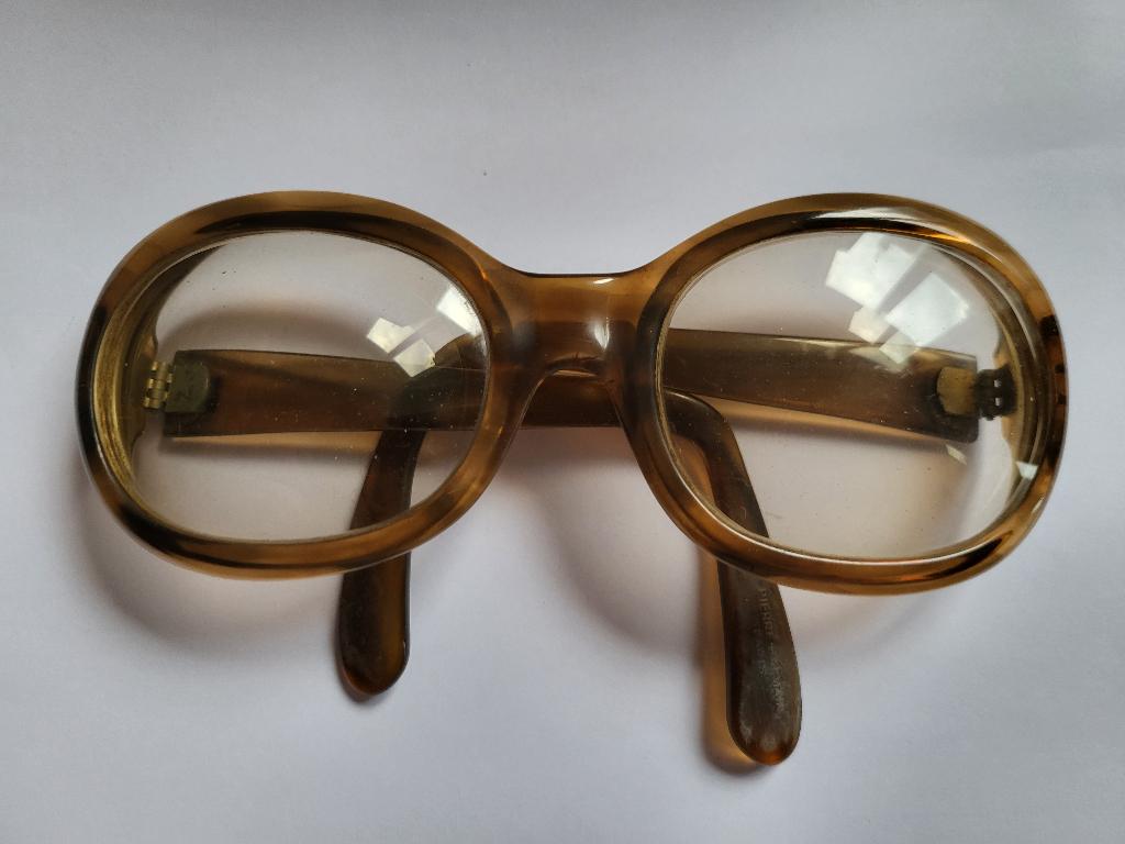 Lunettes vintage Pierre Balmain Paris, Autres marques, Enlèvement ou Envoi, Brun, Utilisé