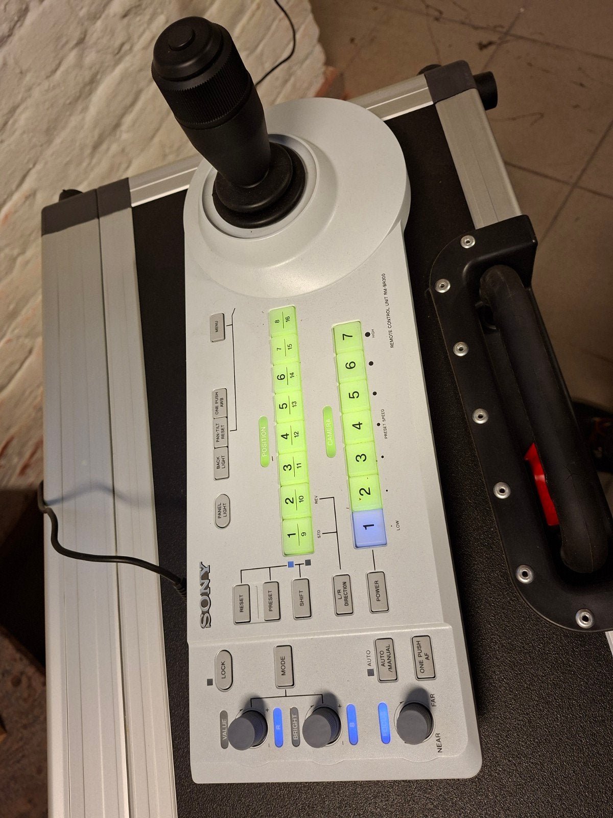 SONY RM-BR300 besturingseenheid voor robotcamera's, Audio, Tv en Foto, Videocamera's Digitaal, Ophalen of Verzenden, Gebruikt
