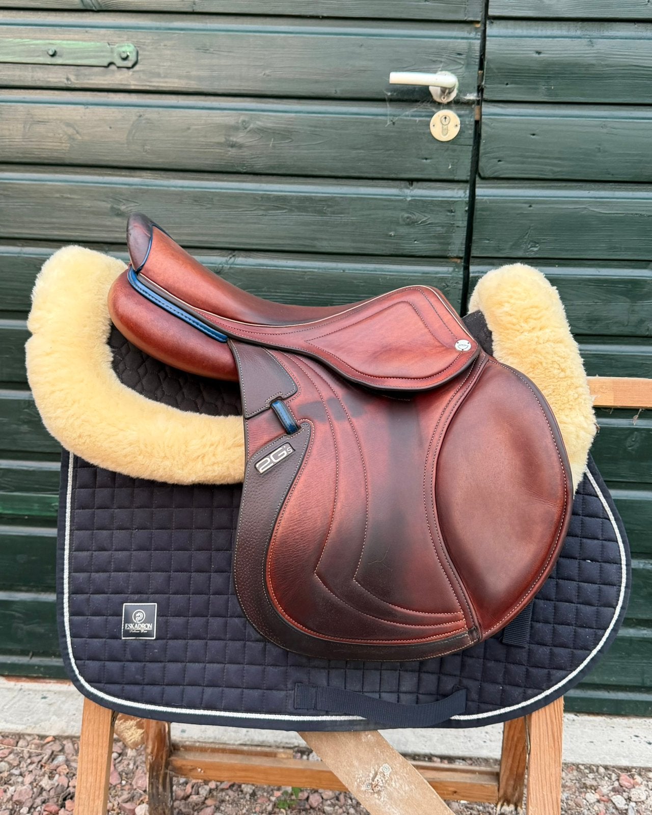 Cwd zadel 2022 17 inch, Dieren en Toebehoren, Gebruikt, M (17 inch), Ophalen of Verzenden, CWD