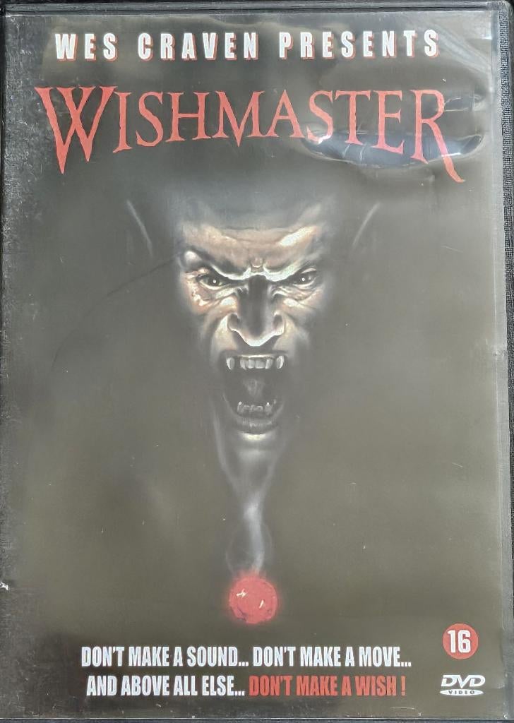 Wishmaster (1997) Wes Craven, Cd's en Dvd's, Ophalen of Verzenden, Zo goed als nieuw