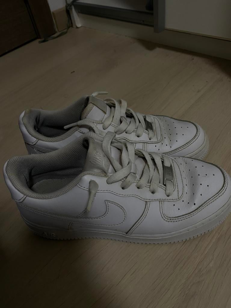 Nike Air Force 1 Low, Ophalen, Wit, Sneakers, Gedragen