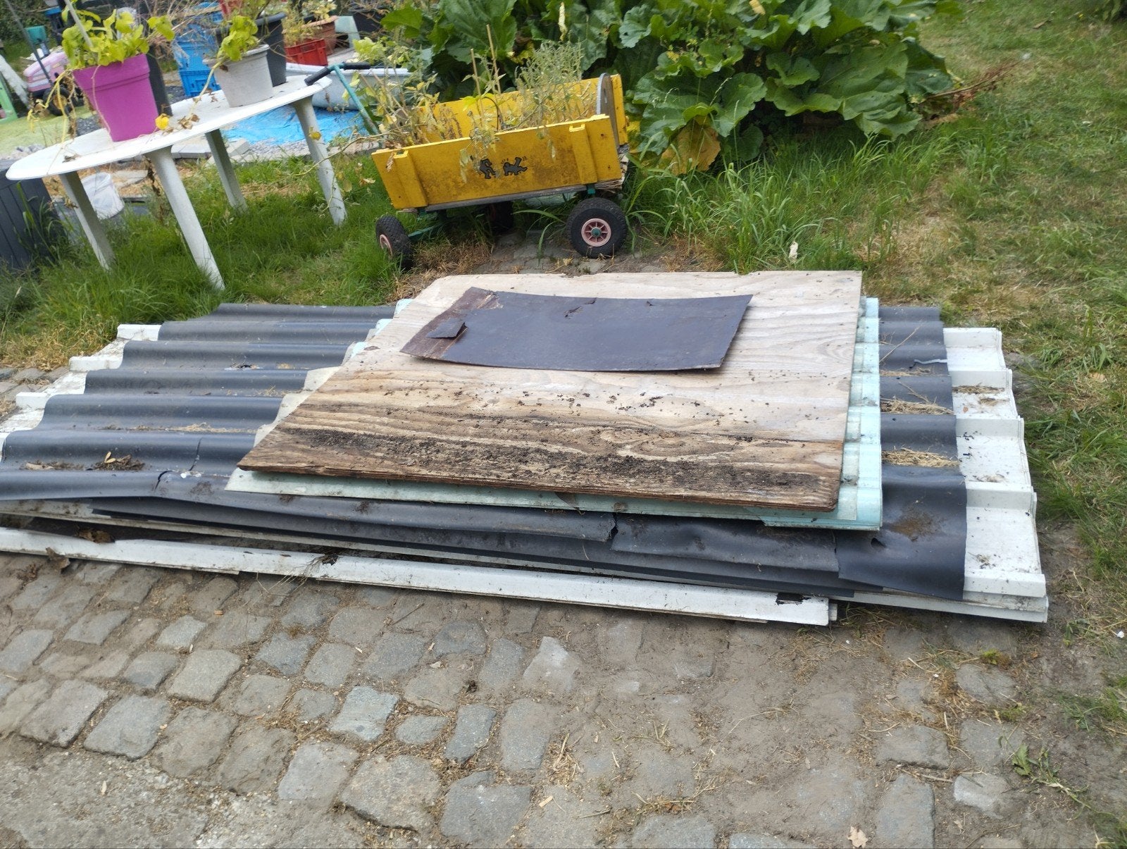golf platen, Ophalen