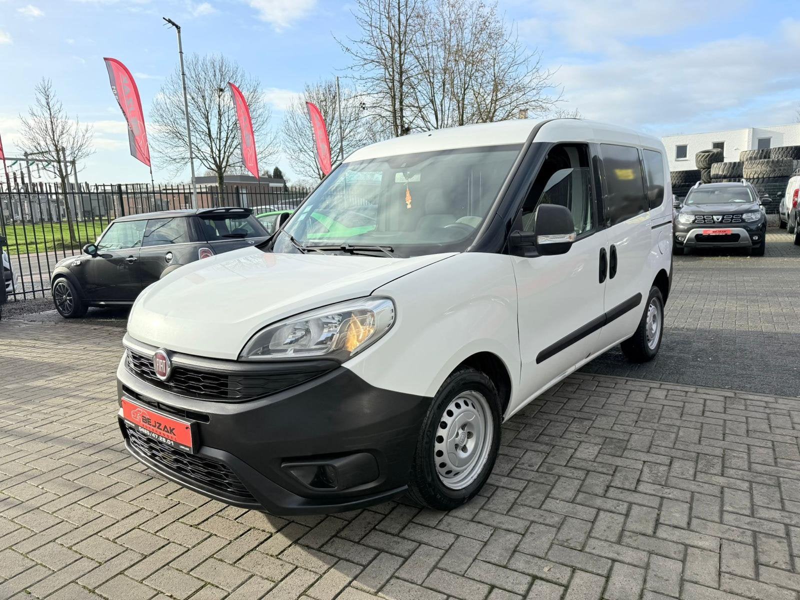 Fiat Doblo 1.3CDTi 1J garantie lichte vracht 2015, Autos, Achat, Entreprise, Boîte manuelle, Diesel
