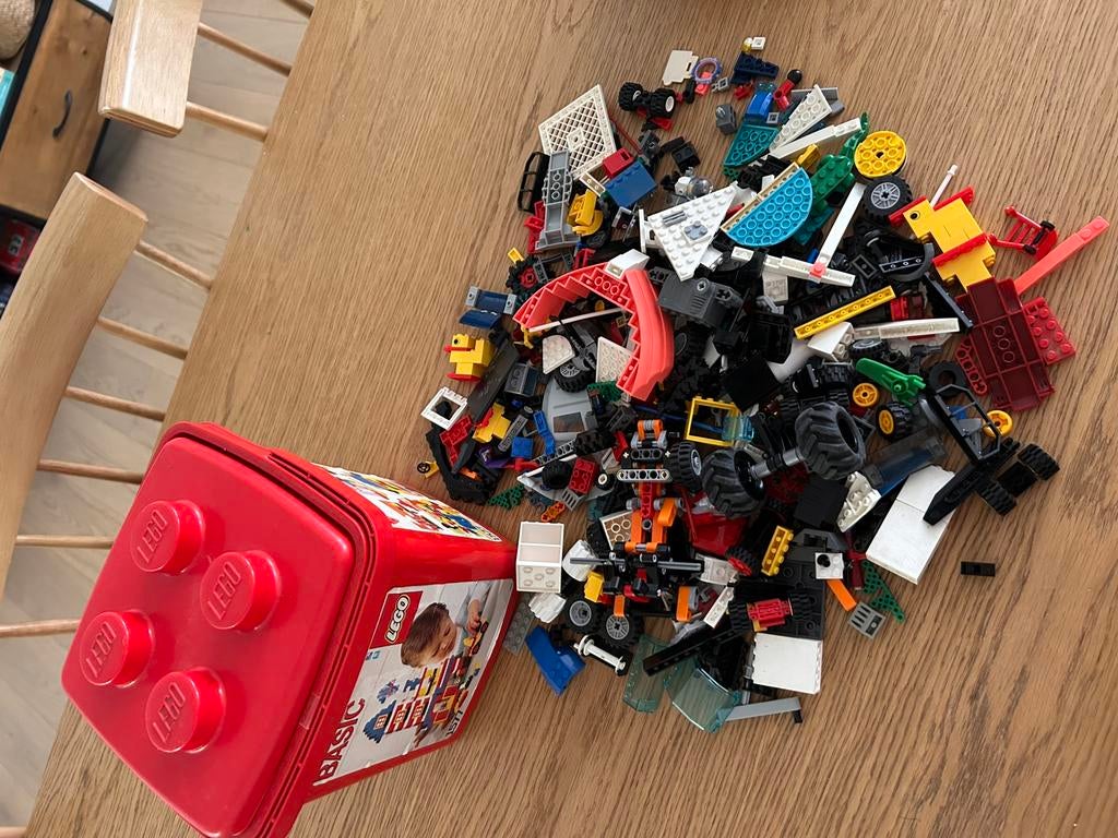 Doos losse lego blokken, Kinderen en Baby's, Speelgoed | Duplo en Lego, Ophalen of Verzenden, Zo goed als nieuw, Lego