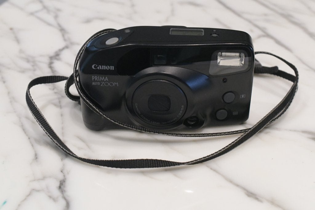 Canon Prime Auto Zoom 35-80mm/f03.8-5.6, Ophalen of Verzenden, Niet werkend, Compact, Canon