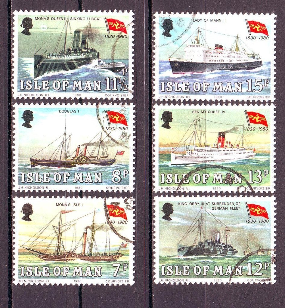 Postzegels UK : Man / Diverse zegels gestempeld, Timbres & Monnaies, Timbres | Europe | Royaume-Uni, Enlèvement ou Envoi, Affranchi