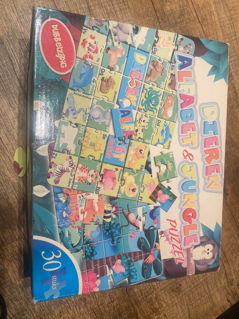 Alfabet puzzel, Ophalen, Gebruikt