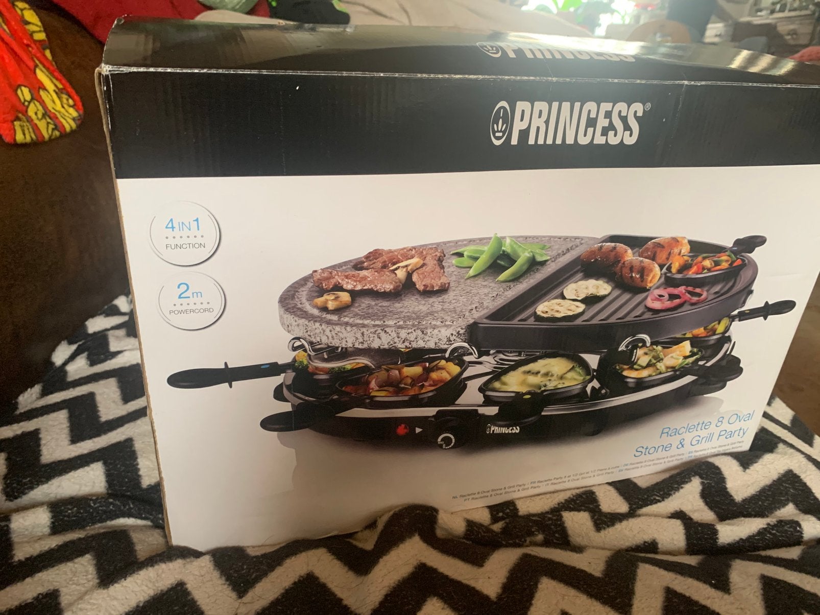 Princess steen en grill plaat, Ophalen