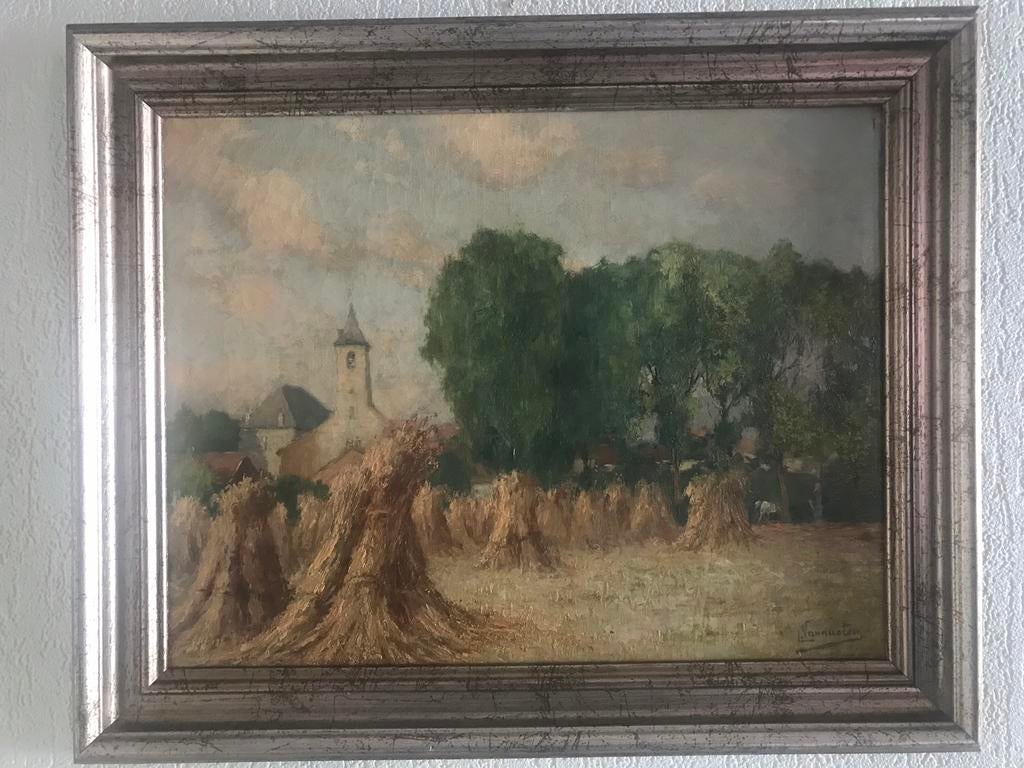 Zomers landschap, Ophalen