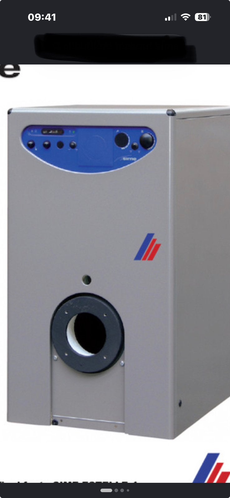 Chaudiere mazout 26 kw neuve riello italy, Ophalen, Nieuw