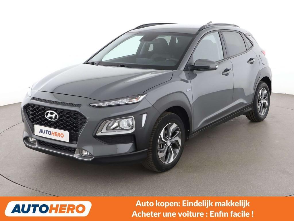 Hyundai KONA 1.6 Hybrid Advantage 2WD (bj 2020, automaat), Auto's, Stof, Gebruikt, 1580 cc, 115 g/km