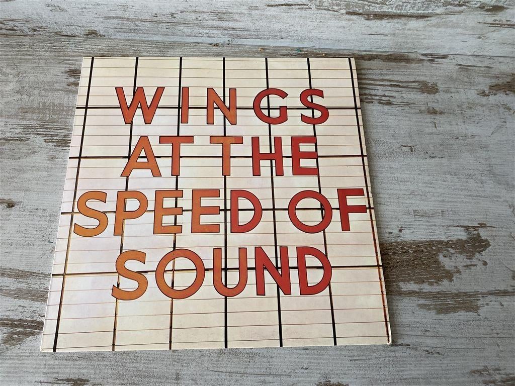Wings - Wings at the speed of sound [1325], Cd's en Dvd's, Vinyl | Rock, Verzenden, Zo goed als nieuw