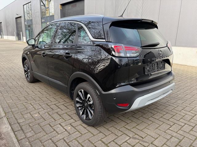 Opel Crossland 2024 Full optie. Cam led navi spoor dodehoek, Auto's, Opel, Zwart, Leder, Handgeschakeld, 5 deurs