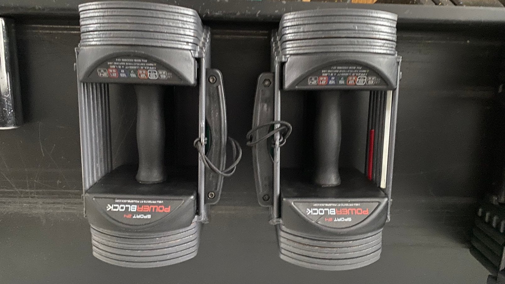 Paire d’haltères réglables PowerBlock Sport 24, Enlèvement, Utilisé