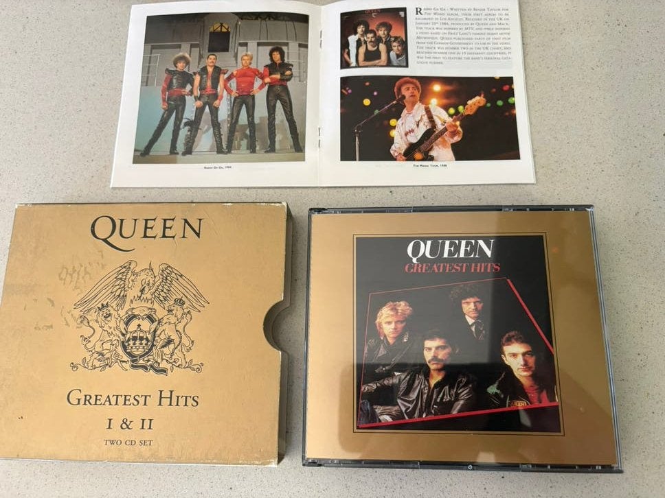 Queen / greatest hits 1 & 2 - double CD box., Cd's en Dvd's, Ophalen of Verzenden, Zo goed als nieuw
