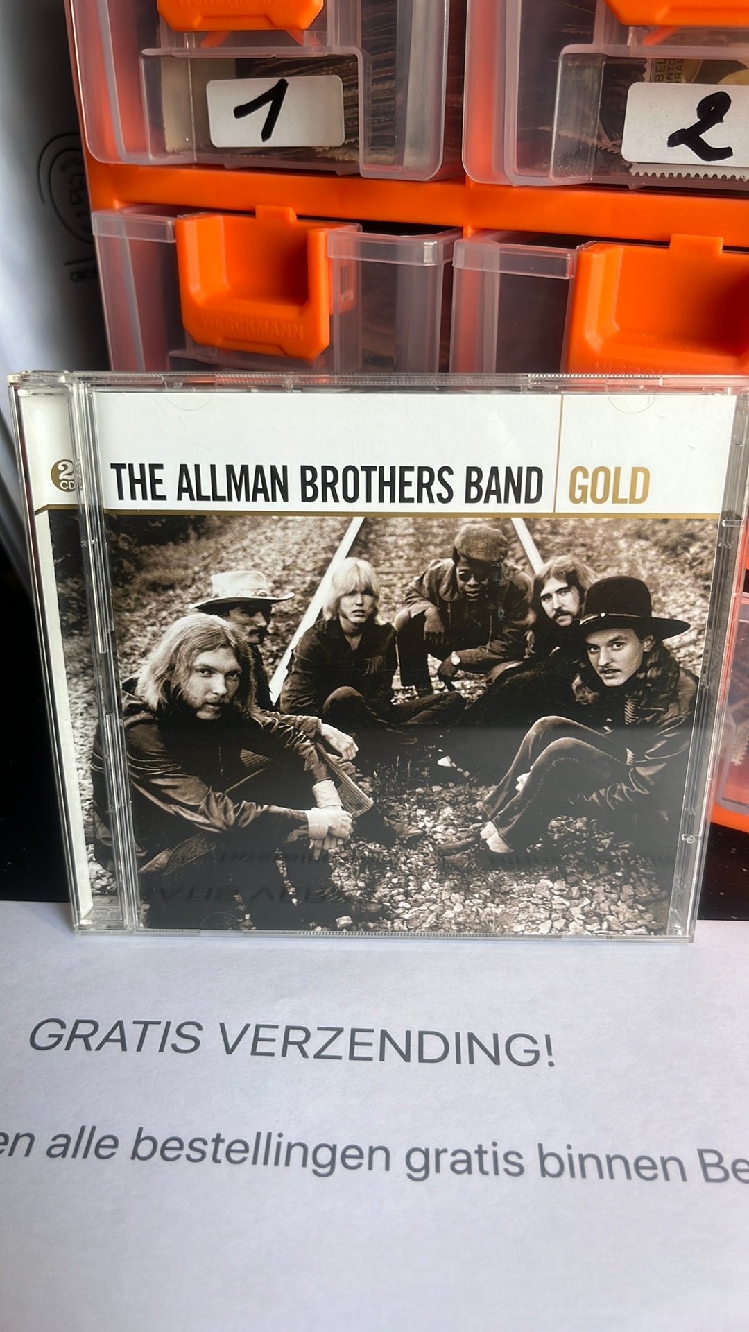 The Allman Brothers 2Cd V22, Cd's en Dvd's, Cd's | Hardrock en Metal, Verzenden, Zo goed als nieuw