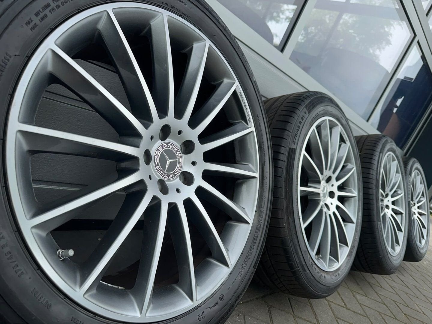 21” Mercedes AMG W167 350e GLE Hybrid GLS X167 velgen banden, Auto-onderdelen, Banden en Velgen, Gebruikt, -, 275 mm, -