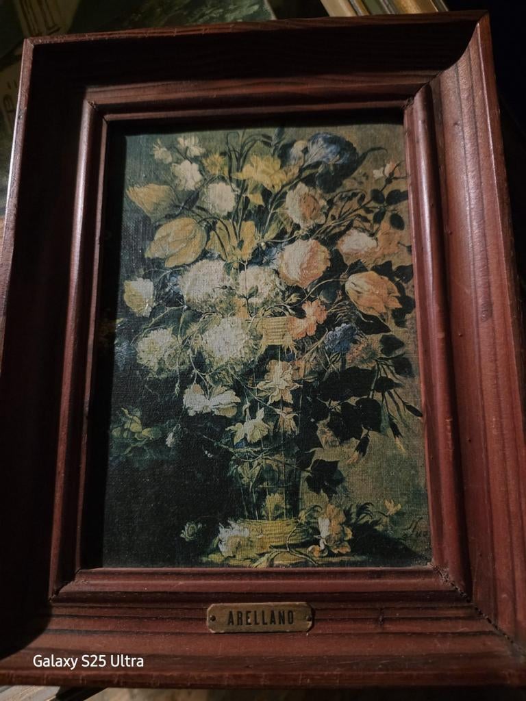 Bloemstilleven Juan de Arellano 20x25, Ophalen of Verzenden