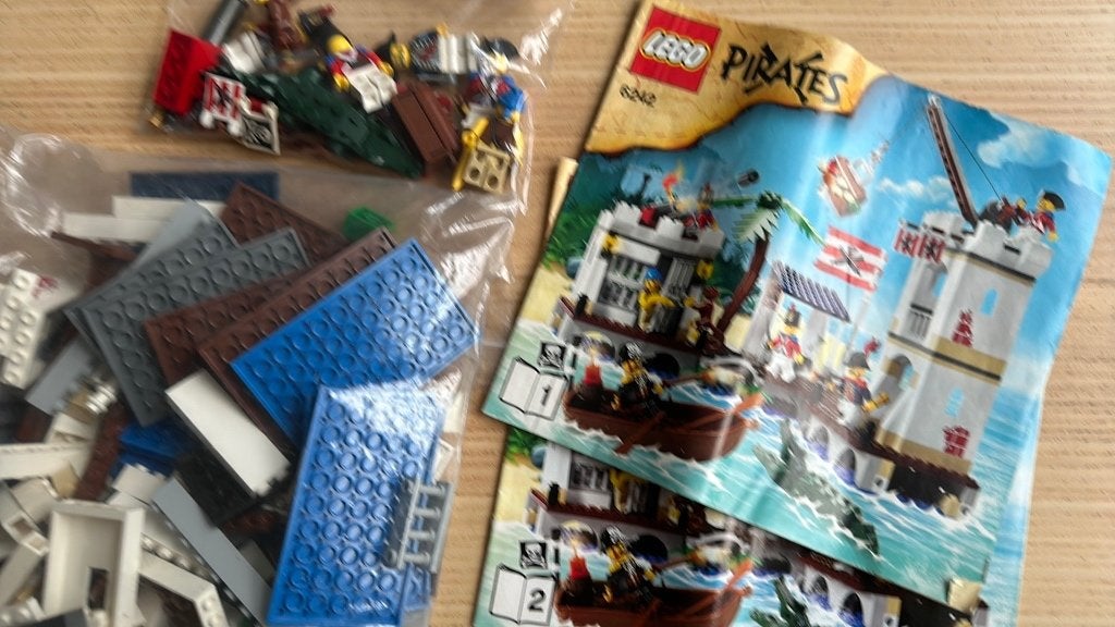 Lego Pirates 6242, compleet, Kinderen en Baby's, Gebruikt, Lego, Inclusief instructies, Complete set