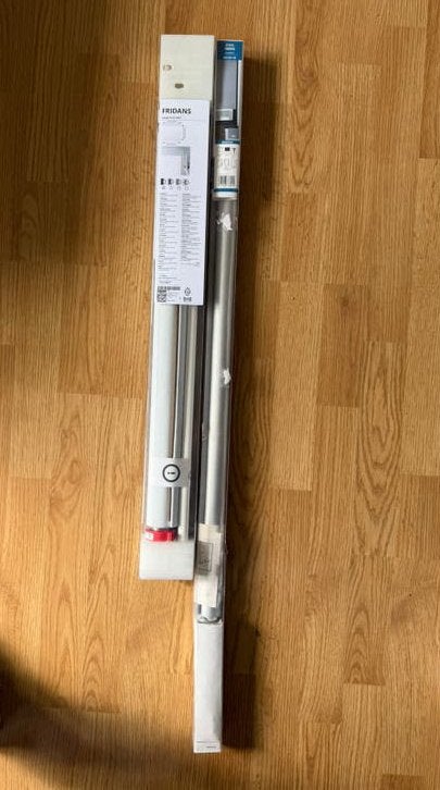 2 Stores à enrouleur occultant 60cm/195cm & 80cm/150cm, IKEA, Enlèvement, Comme neuf, Occultant