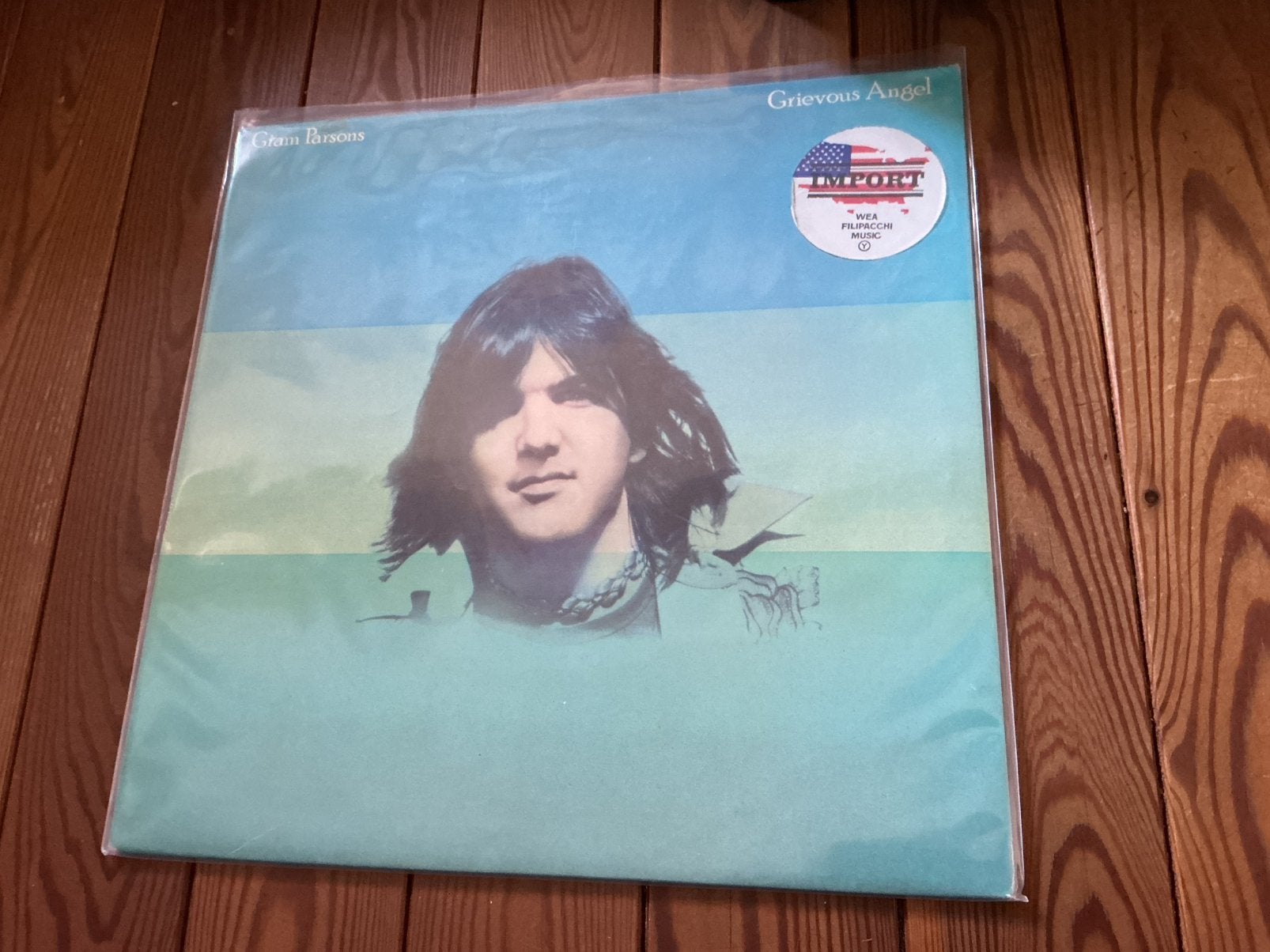 LP Gram Parsons - Grievous angel, Ophalen of Verzenden, Gebruikt, LP