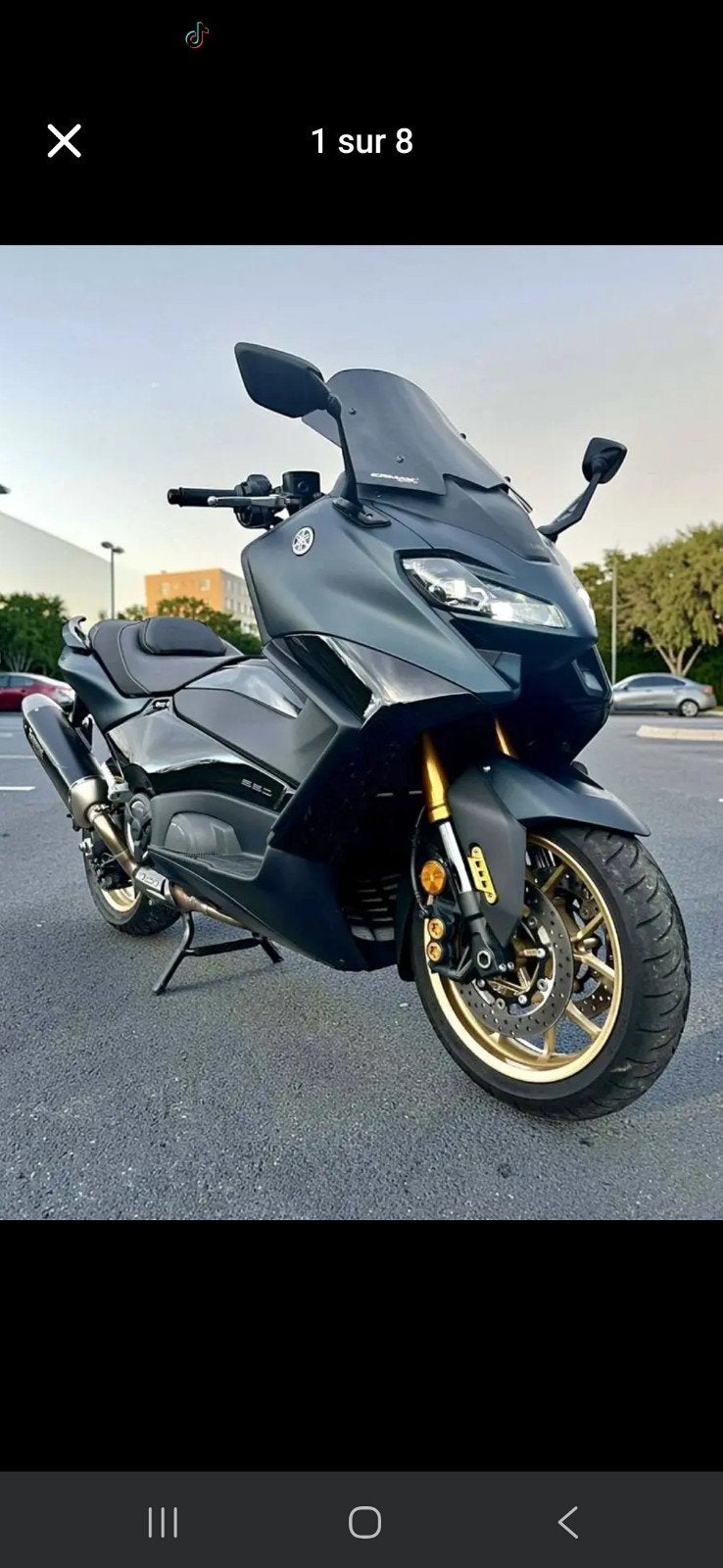 T max tech 560 full option 3790.full, Motos, Scooter, Occasion, 2 cylindres, Particulier