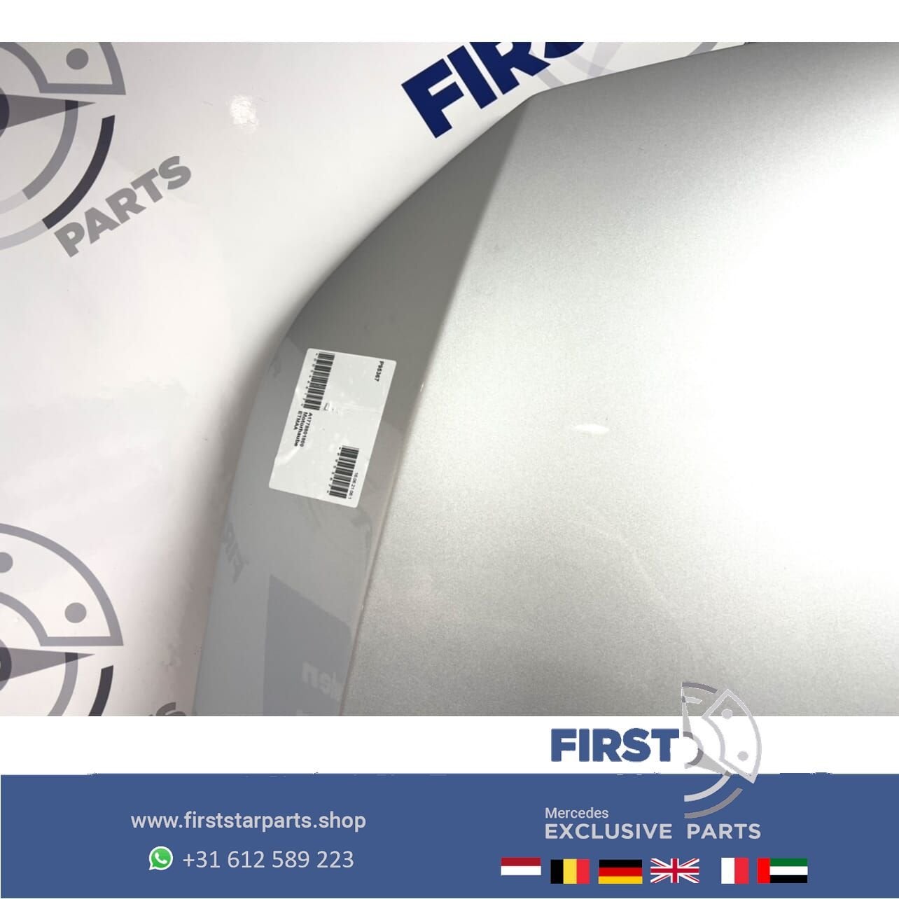 W177 V177 MOTORKAP Mercedes A Klasse ZILVERGRIJS 2018-2022 O, Utilisé, -, Capot moteur, -