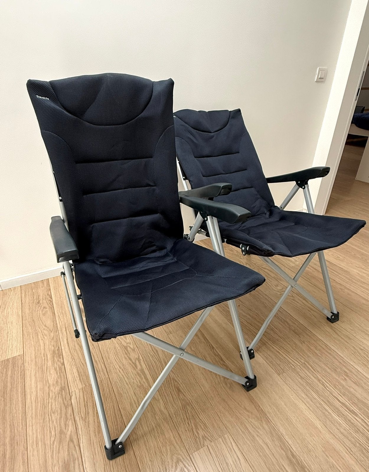 Set van 2 Comfortabele kampeerzetels Travelife, Ophalen, Zo goed als nieuw