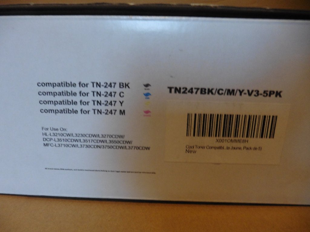Toner pack TN-247 compatibel, Computers en Software, Printerbenodigdheden, Ophalen of Verzenden, Nieuw, Toner