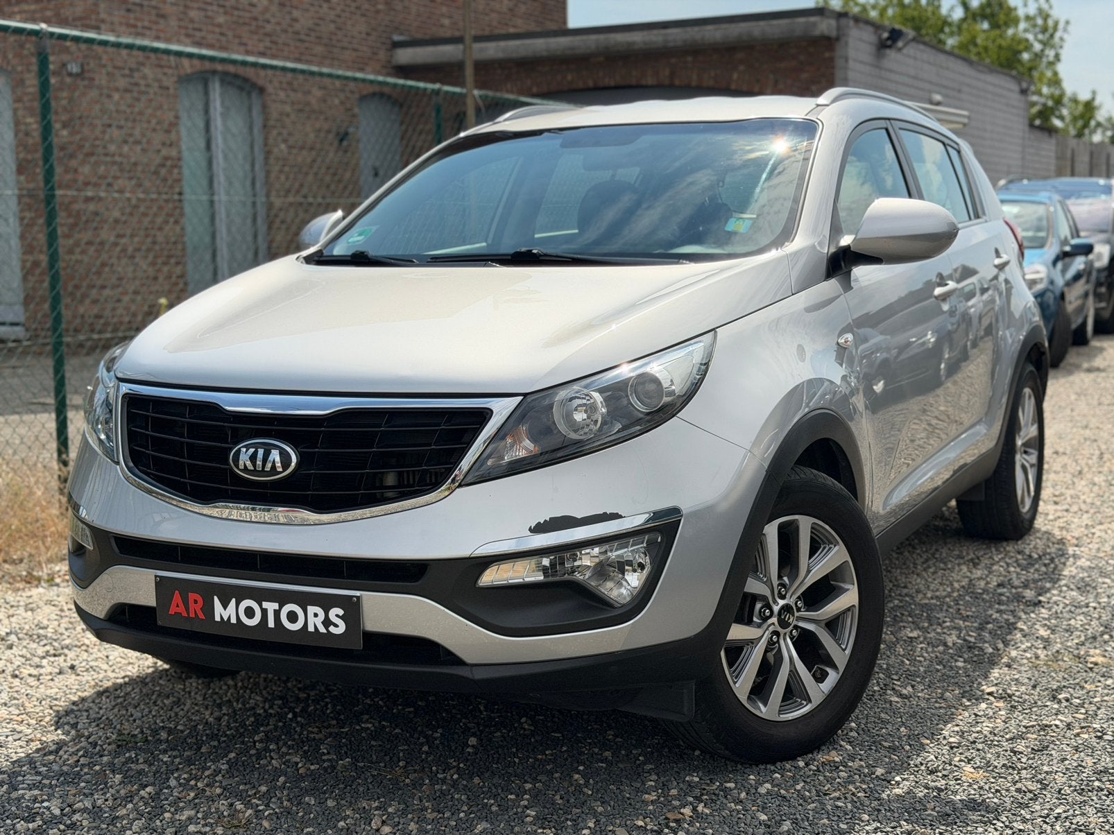 Kia Sportage 1.7 CRDI 4x2 210.000km, Auto's, Kia, Voorwielaandrijving, Euro 5, Stof, Zwart