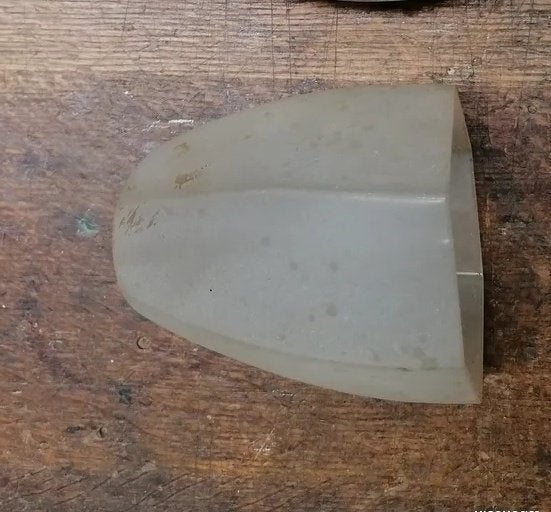Tulip bell antieke kroonluchter, Verzenden, Gebruikt, Glas
