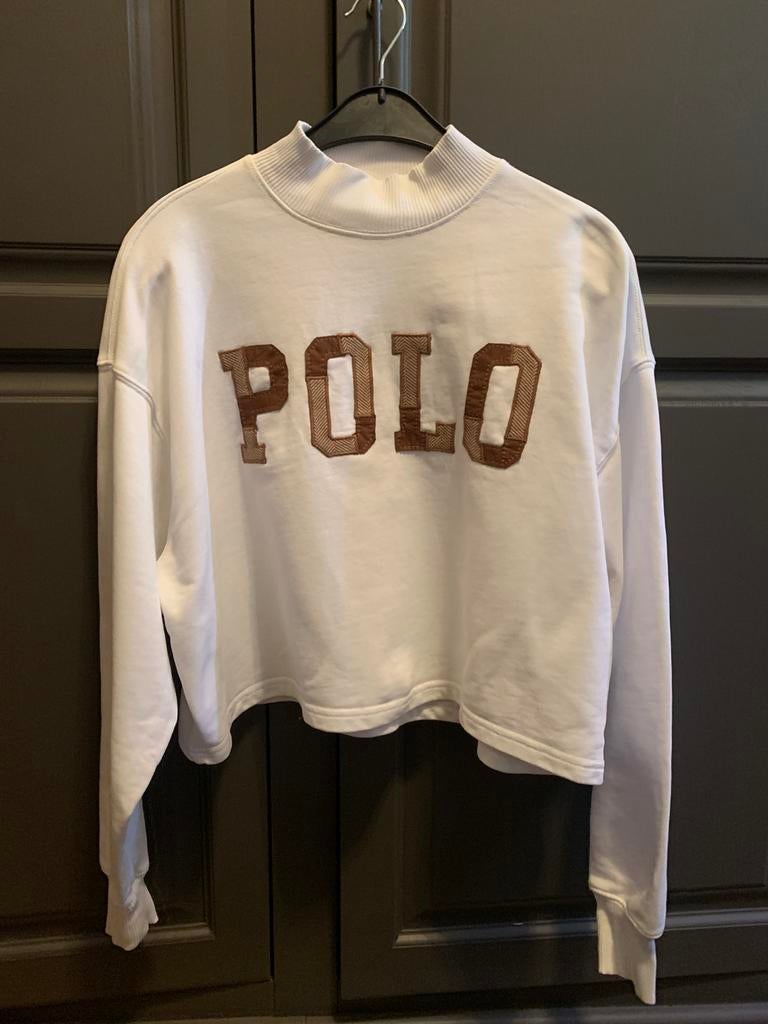Trui polo Ralph Lauren XS oversized nieuw, Kleding | Dames, Ophalen of Verzenden, Nieuw, Maat 34 (XS) of kleiner, Wit