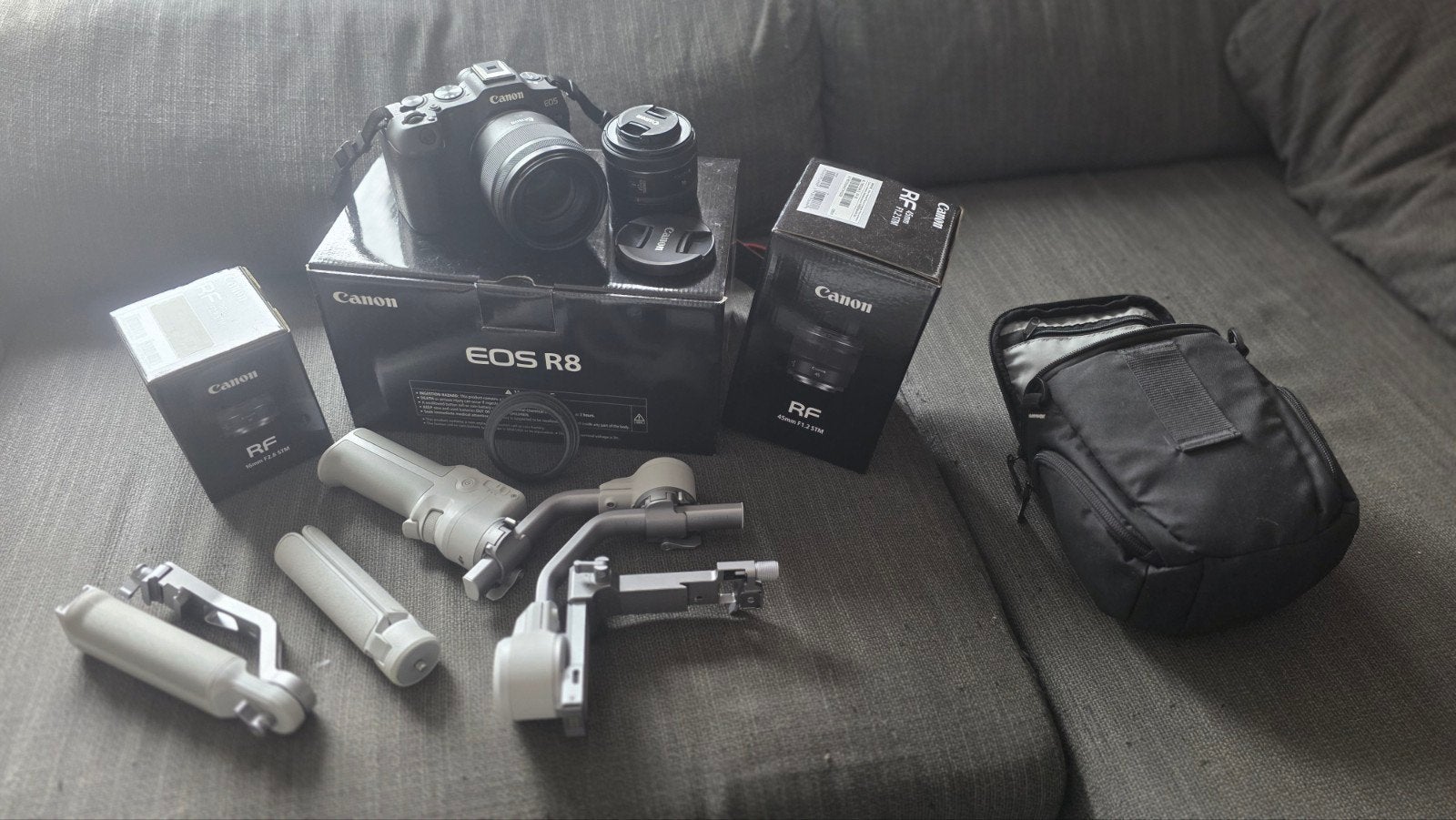Canon RF45mm f1.2, TV, Hi-fi & Vidéo, Enlèvement, Canon