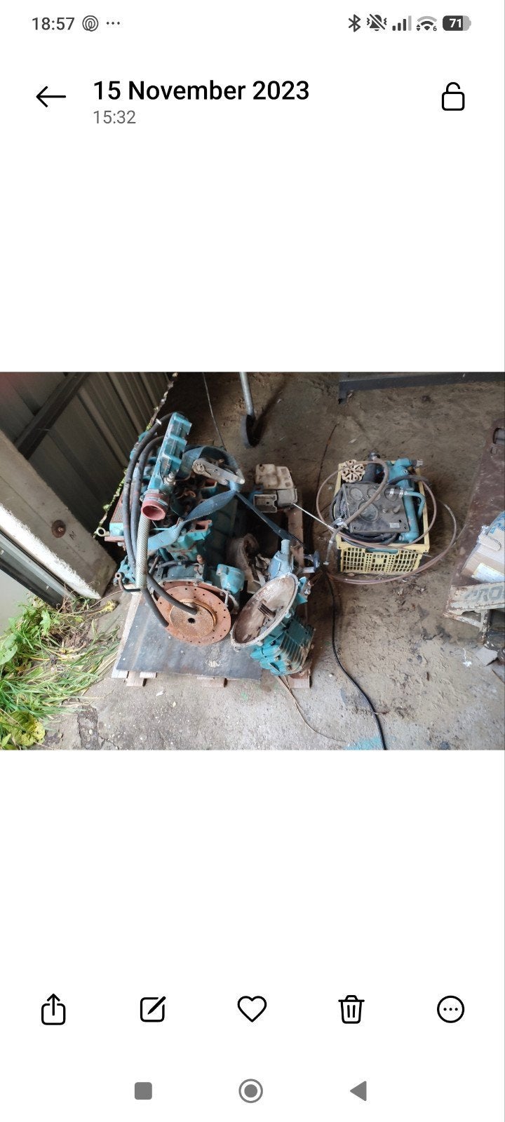 lister petter turbo. 55 pk draaiend uit de boot gehaald, Binnenboordmotor, Diesel, Ophalen of Verzenden, Met afstandsbediening