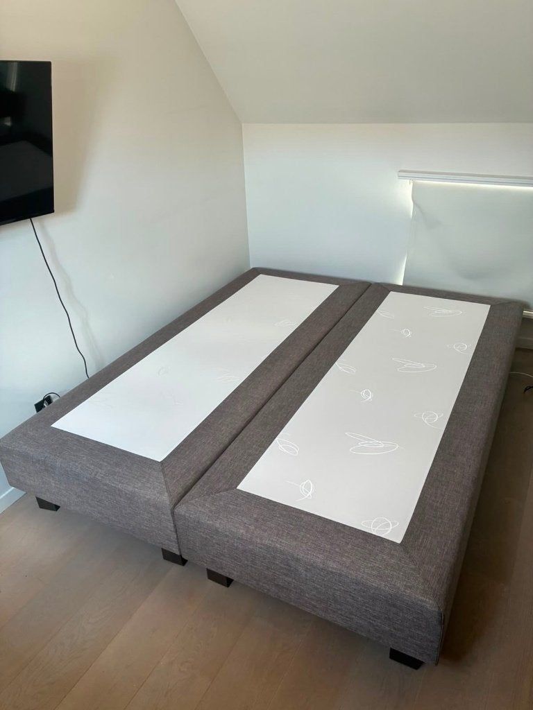 FENIX boxspring + gratis EMMA matras, Ophalen, Tweepersoons, Zo goed als nieuw, 180 cm