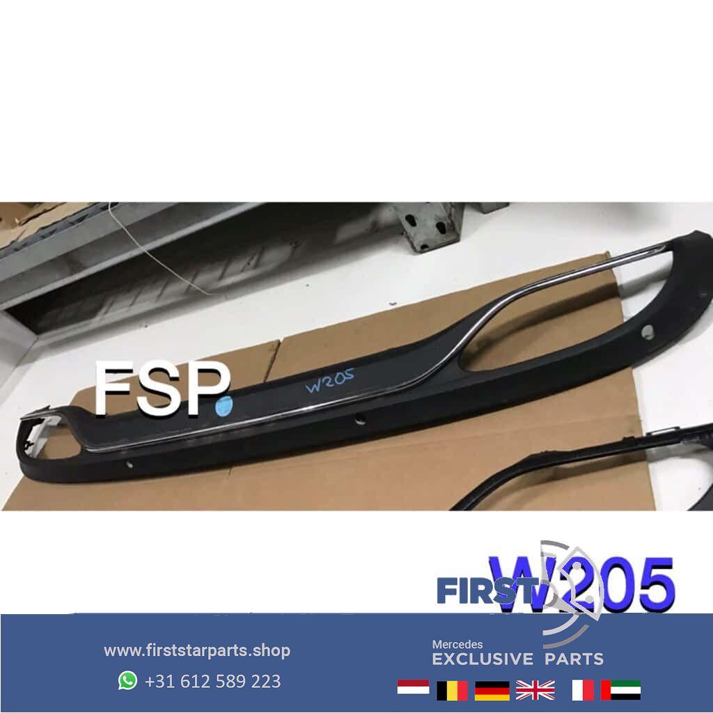 W205 AMG line diffuser Mercedes C Klasse 2014-2019 achter sp, Utilisé, -, -, Enlèvement ou Envoi