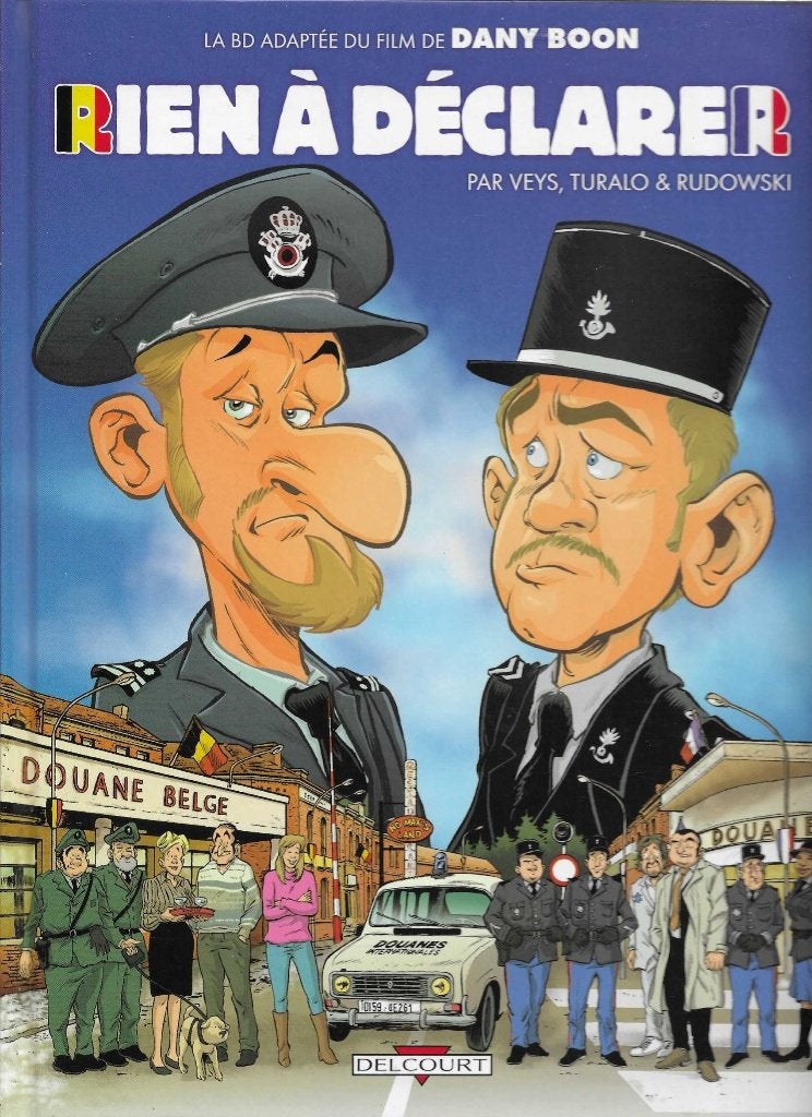 rien à déclarer rudowsky delcourt, Eén stripboek, Ophalen of Verzenden, Zo goed als nieuw, Rudowsky