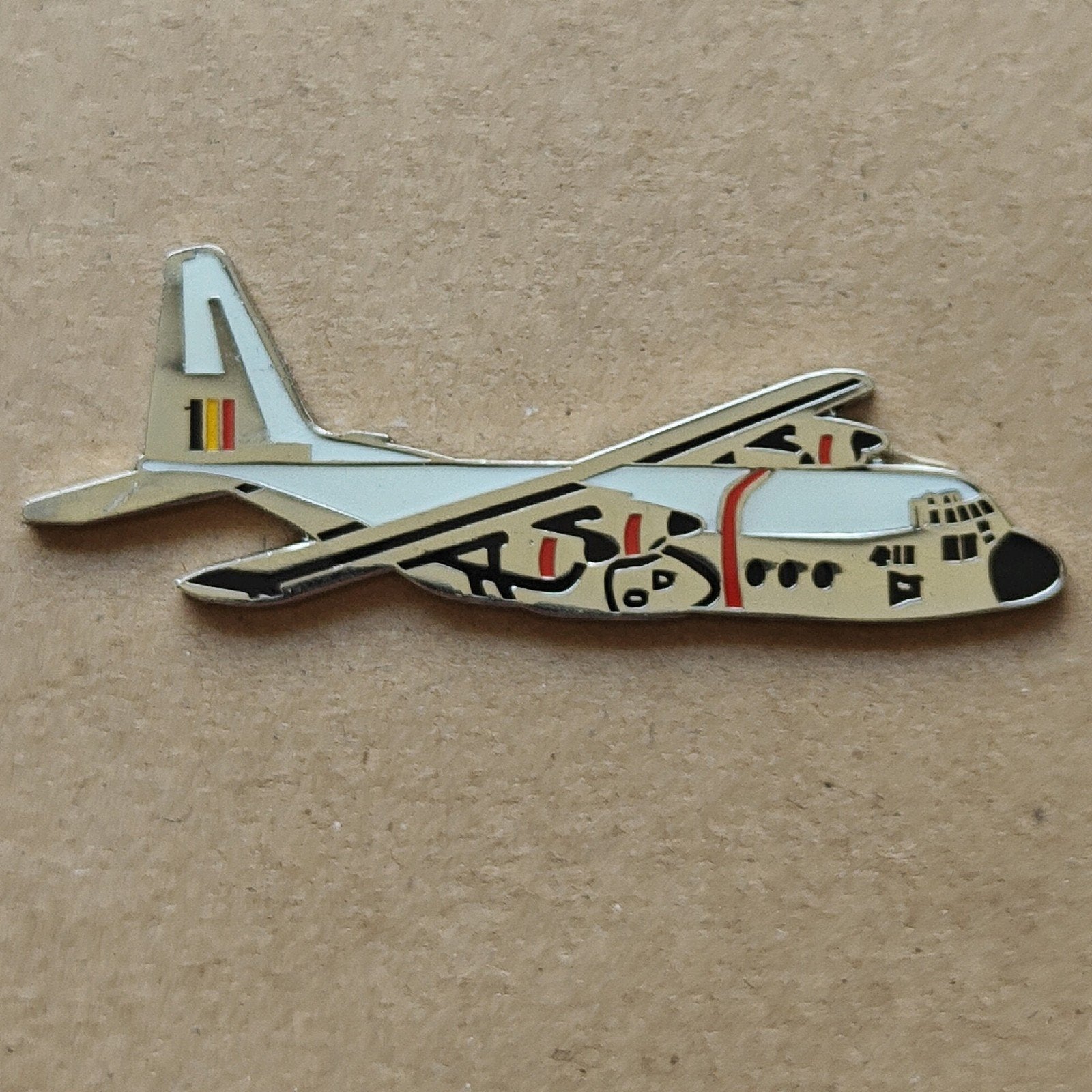 C 130 Hercules Melsbroek, Verzamelen, Militaria | Algemeen, Ophalen of Verzenden, Luchtmacht, Embleem of Badge