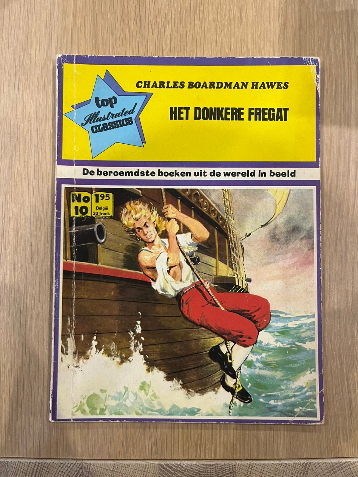 Top Illustrated classics - 10 - Het donkere fregat, Eén stripboek, Ophalen of Verzenden