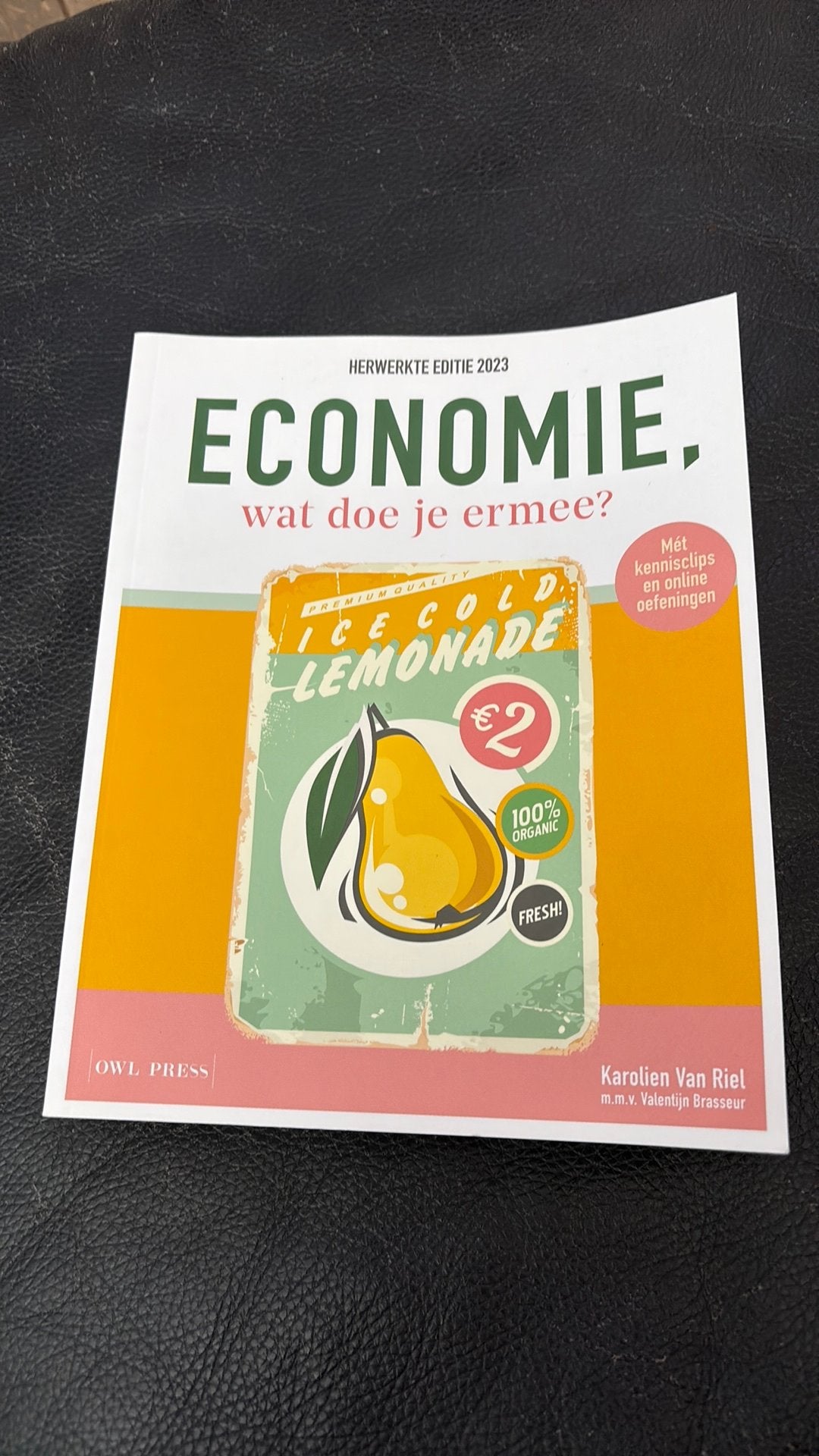 Karolien Van Riel - Economie, wat doe je ermee?, Boeken, Ophalen, Karolien Van Riel; Valentijn Brasseur