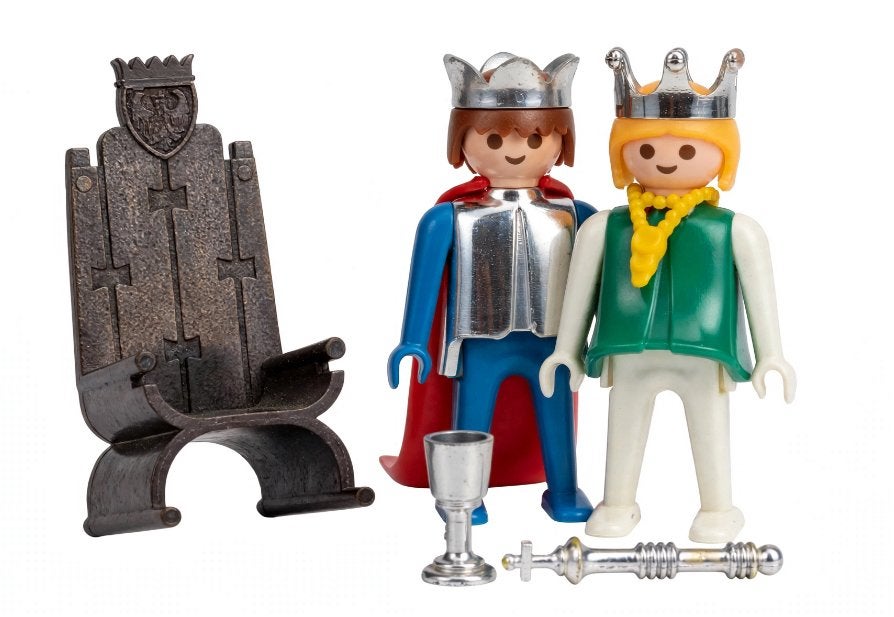 Playmobil Vintage beker koningskoningin en scepter uit 1976, Verzamelen, Ophalen of Verzenden