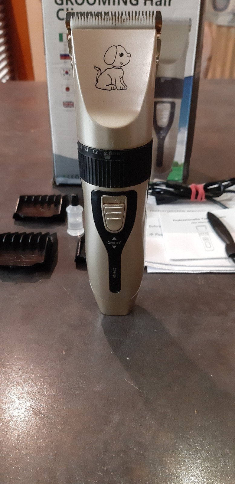 trimmer honden, Ophalen