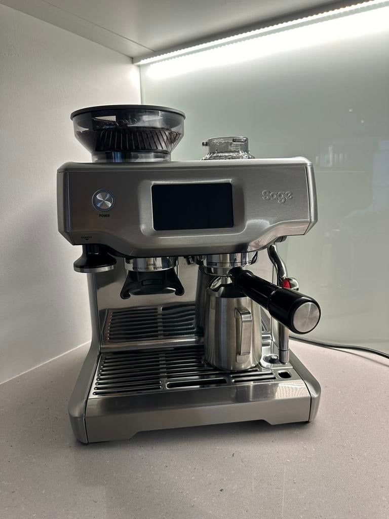 SAGE THE BARISTA TOUCH STAINLESS STEEL, Elektronische apparatuur, Ophalen, Zo goed als nieuw