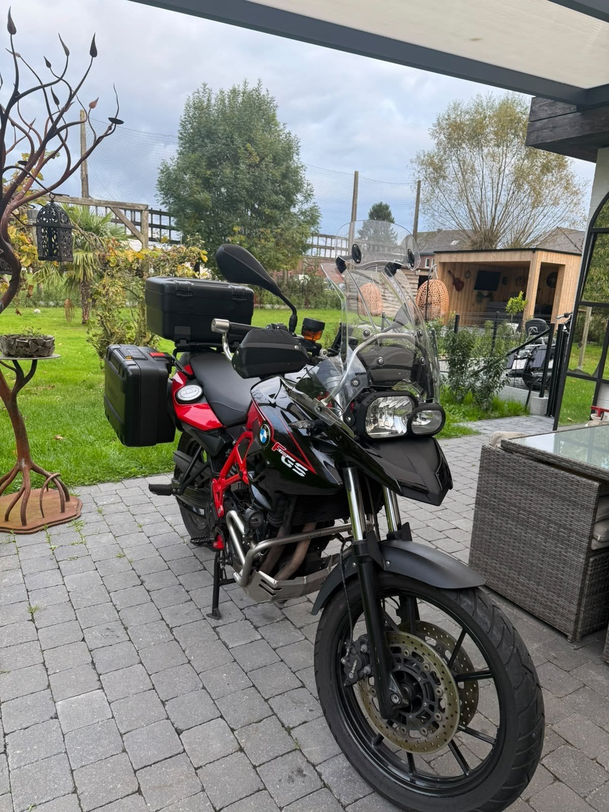 Bmw F700 Gs met topkoffers, Motoren, Occasion, Motorrijbewijs A, Bedrijf, Traction Control
